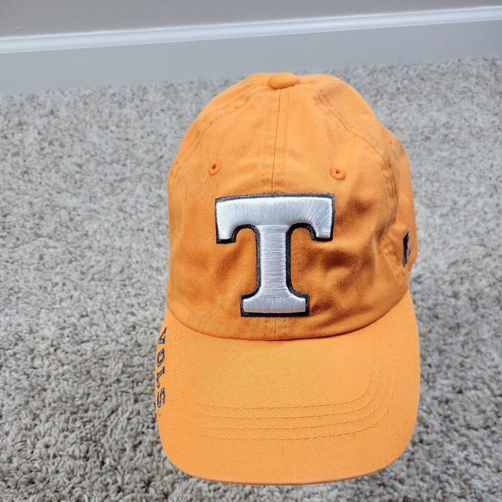 Tennessee Volunteers Russell Athletic Orange Team Logo Adjustable Hat